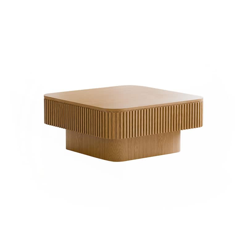 31.5'' Square Coffee Table with Storage