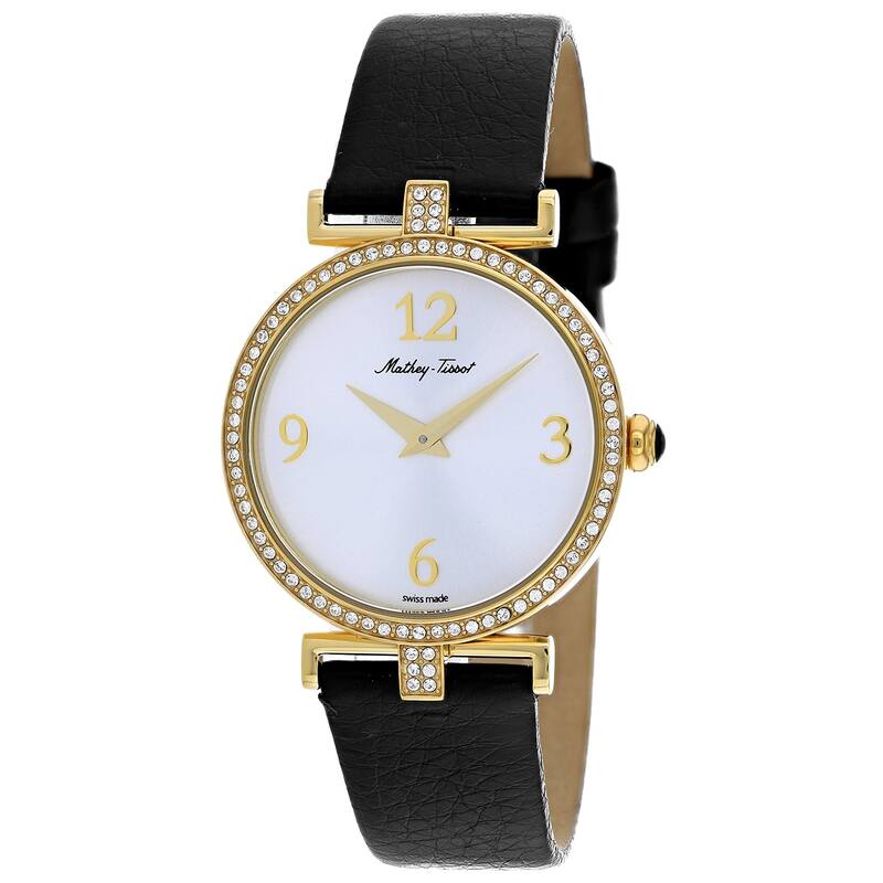 Mathey Tissot Women's Gaia Silver Dial Watch - D587QPYI - 6 (36)