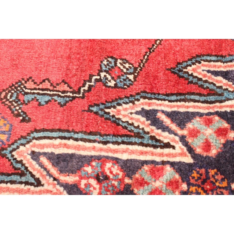 ECARPETGALLERY Hand-knotted Anadol Red Wool Rug - 4'7 x 8'2