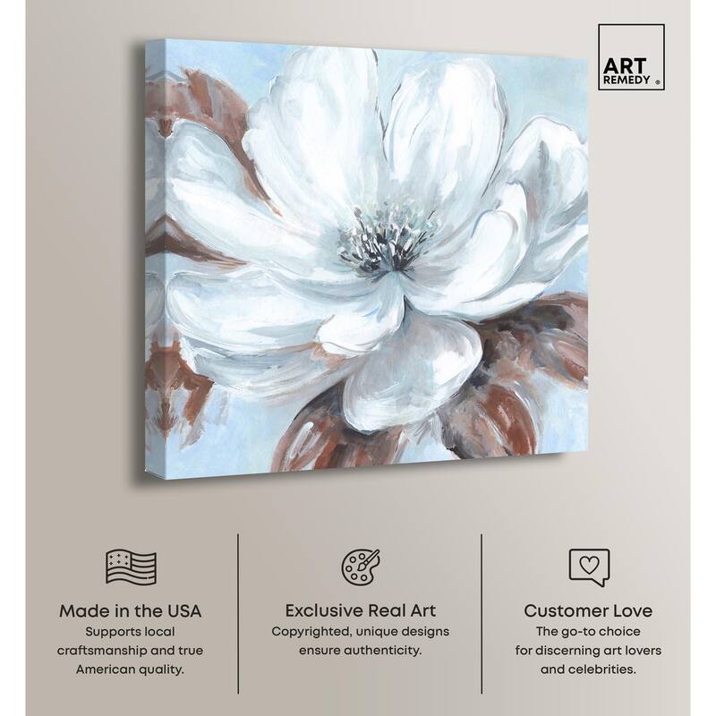 Delicate Blooms I Canvas by Art Remedy, Gallery Wrapped