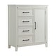 preview thumbnail 1 of 6, Soho Baby Ellison Chifferobe Rustic White Rustic White