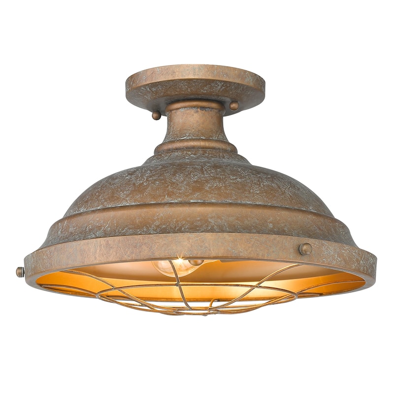 Golden Lighting Bartlett Semi-Flush