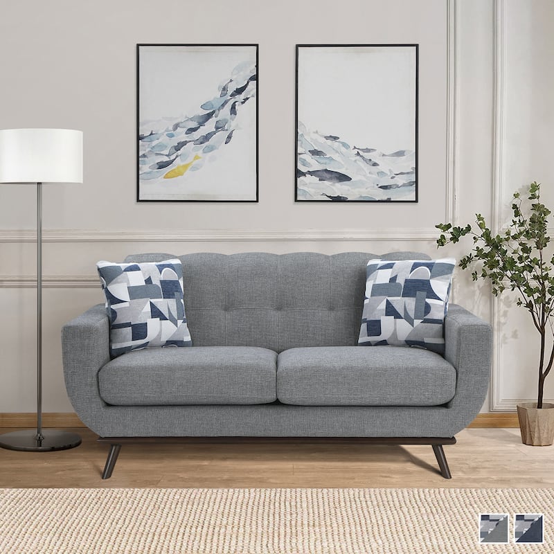 Tarsilla Chenille Living Room Loveseat