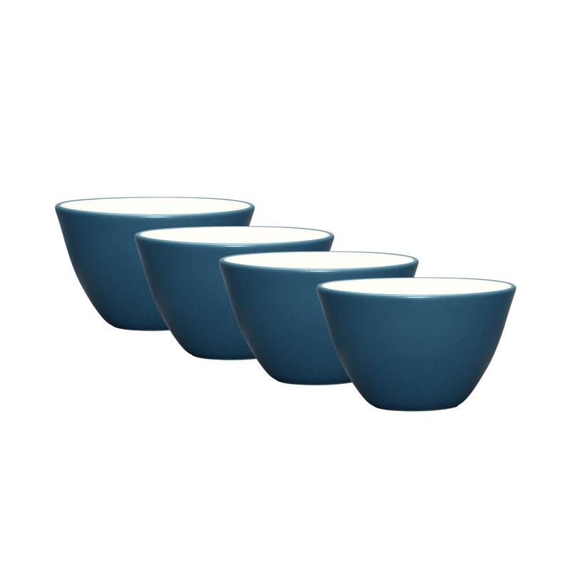Noritake Colorwave Set Of 4 Mini Bowls, 4", 7 Oz. - Blue
