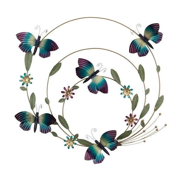 Butterfly Circle of Life Wall Decor