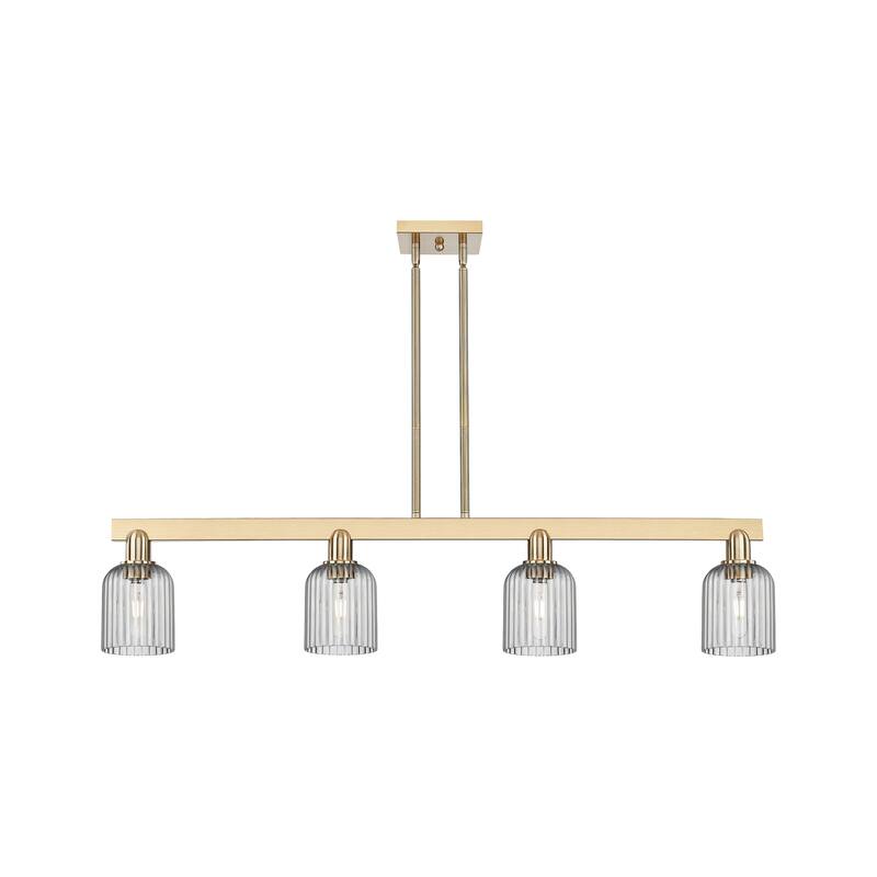 Innovations Lighting Downtown Urban - Bridal Veil - 4 Light 48" Stem Hung Island Light