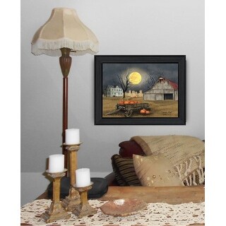 TrendyDecor4U Farmhouse "Harvest Moon" Framed Print Wall Art by Billy ...