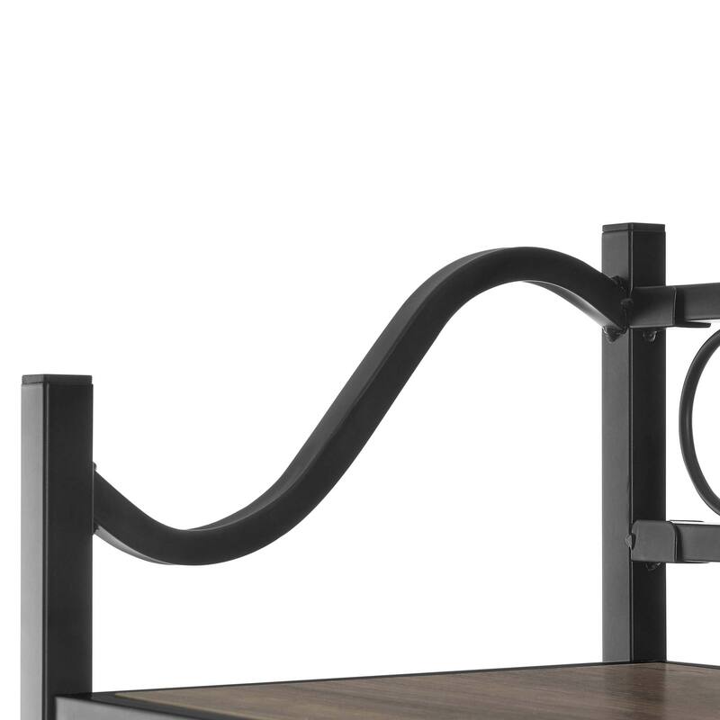 Metal Freestanding Over The Toilet Storage