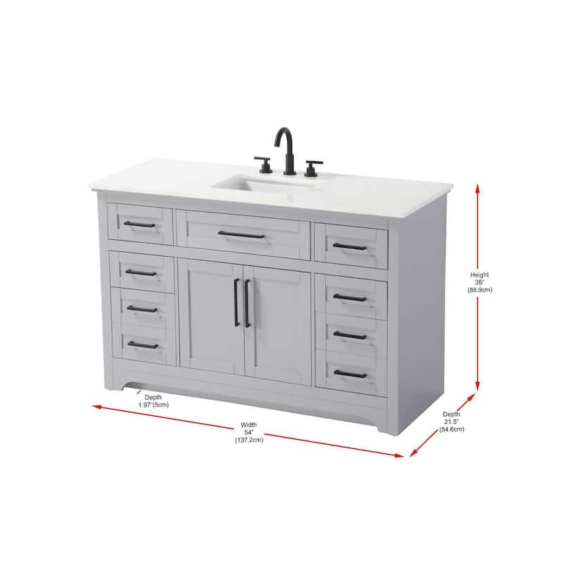 Nathaniel Single Bathroom Vanity (48-60 inch)