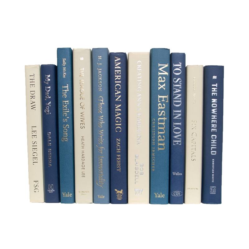 Books Blue Decorative Accessories: Coastal Shores ColorPak