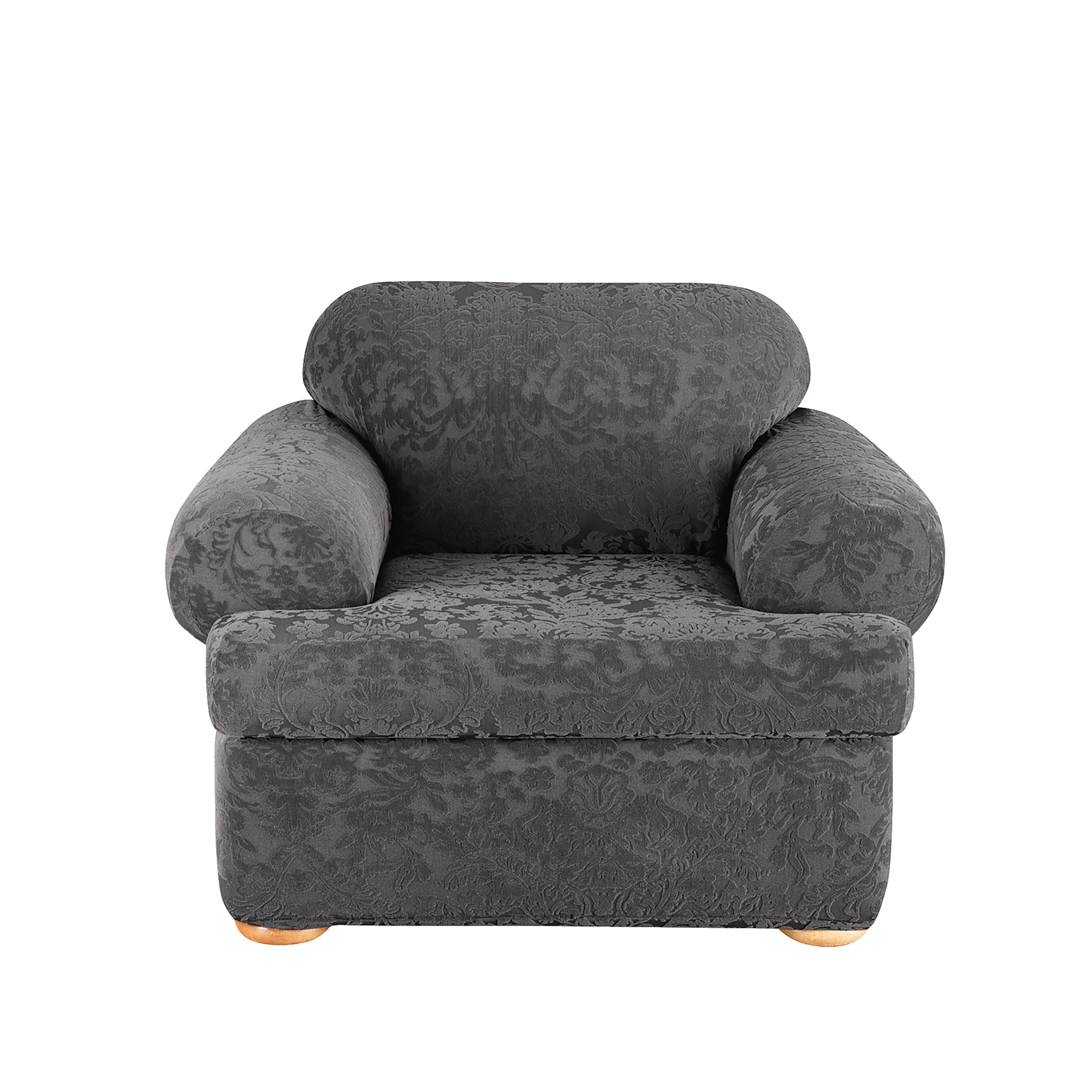 2 piece t hot sale cushion chair slipcover