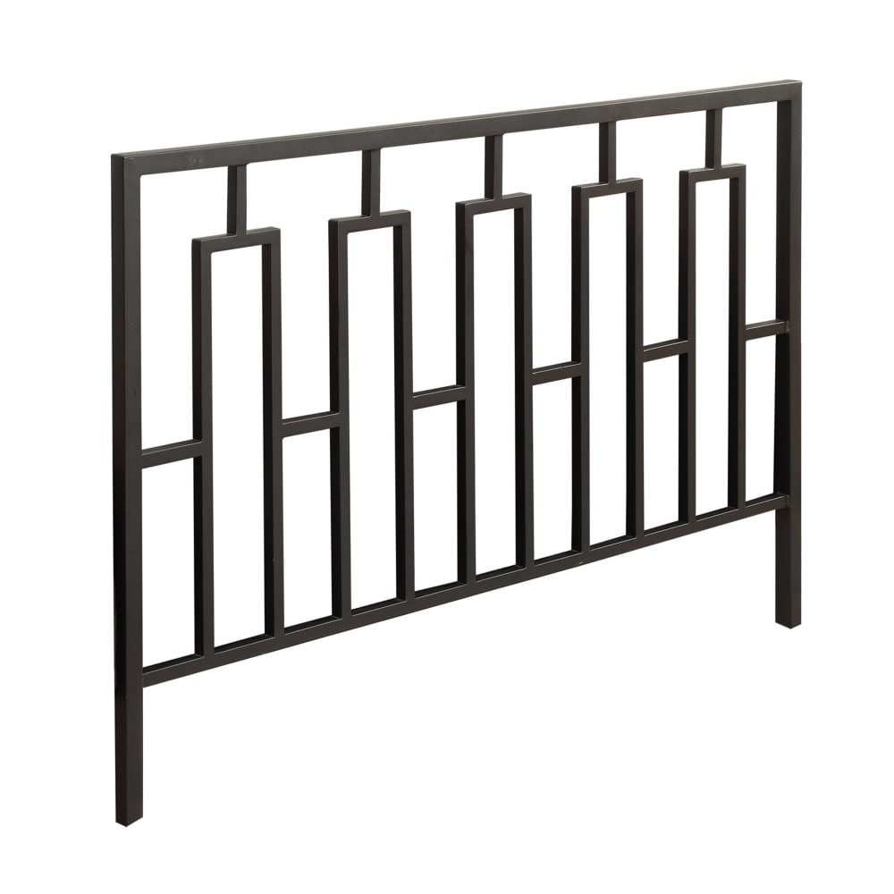 Monarch Specialties I 2616Q 47 Inch Tall Metal Queen/Full Size Headboard or Foot - Black