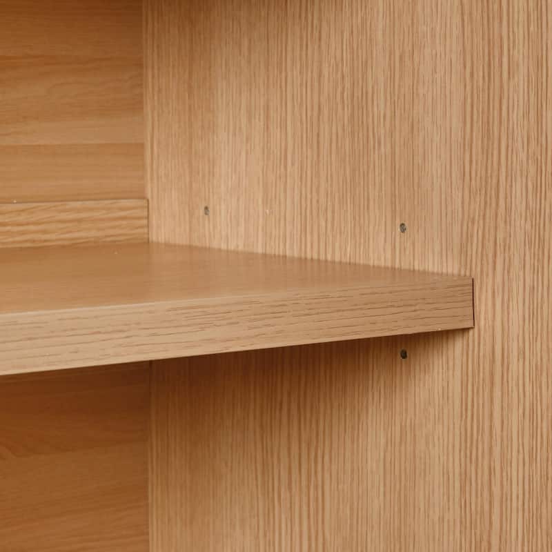 72" Tall Arched Kitchen Pantry Cabinet