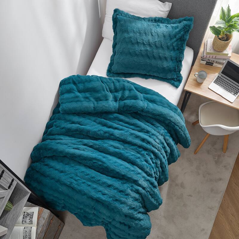 Roll Cakes Chunky Bunny® - Coma Inducer® Oversized Comforter Set - Ocean Trenches - Twin XL