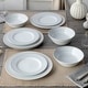 preview thumbnail 3 of 3, Noritake Linen Road 12-Piece Dinnerware Set, Service For 4