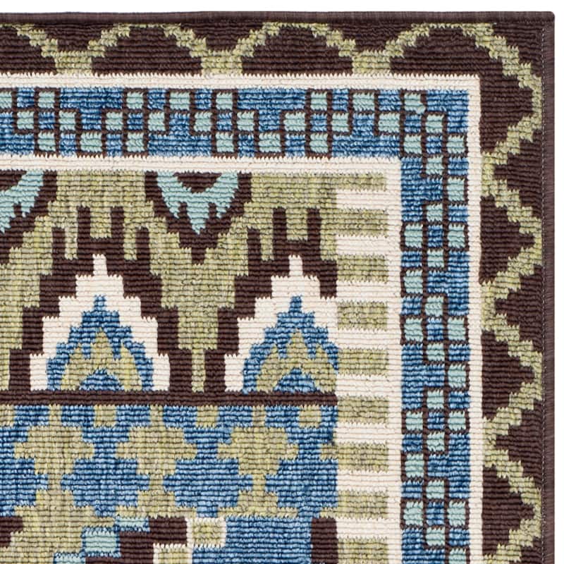 SAFAVIEH Veranda Vitaline Indoor/ Outdoor Waterproof Patio Backyard Rug