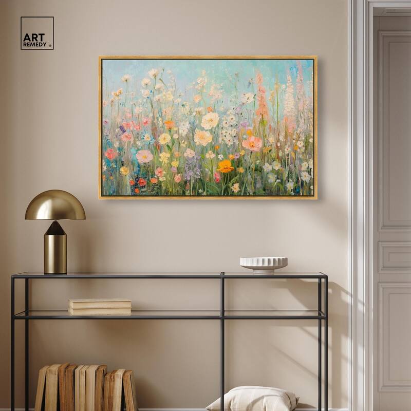 Soft Focus Flora II Canvas by Art Remedy