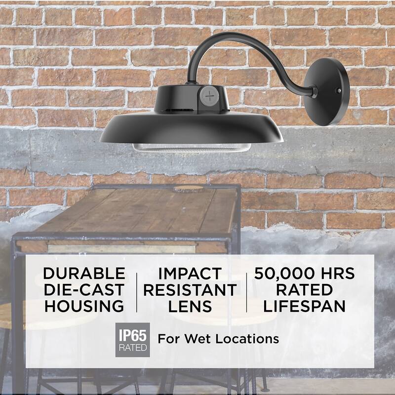 AFX GILW0707LAJEN Gilbert 8" Tall LED Outdoor Wall Sconce