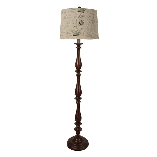 Polyresin 61" Floor Lamp