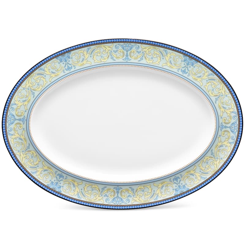 Menorca Palace Oval Platter, 14"