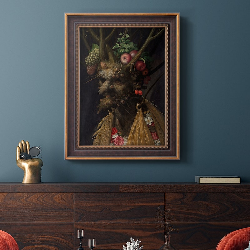 Four Seasons in One Head Premium Framed Canvas- Ready to Hang