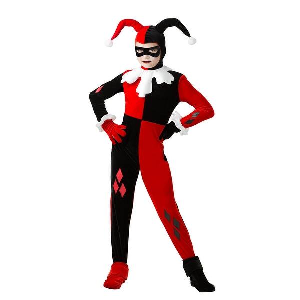 Shop Child Harley Quinn Jumpsuit Costume Overstock 13053672