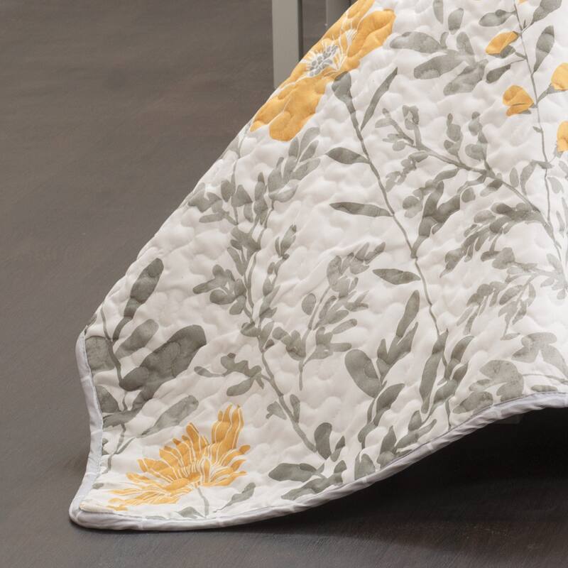 Lush Decor Copper Grove Patos Reversible 3-piece Quilt Set