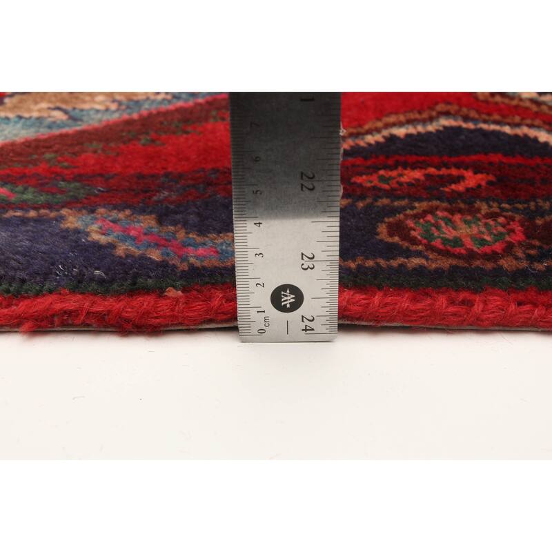 ECARPETGALLERY Hand-knotted Andelz Brown Wool Rug - 4'8 x 10'5