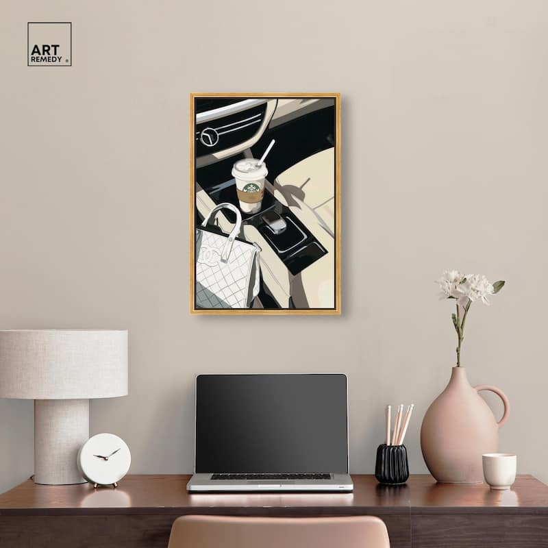 On the Way Canvas by Art Remedy