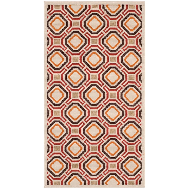 SAFAVIEH Veranda Marjetka Indoor/ Outdoor Waterproof Patio Backyard Rug