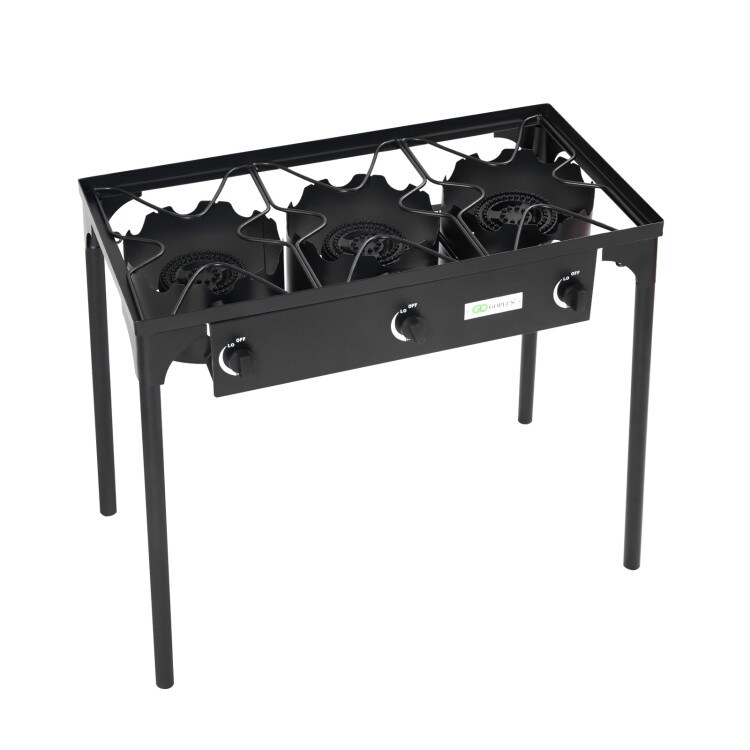 Three burner camp stove discount