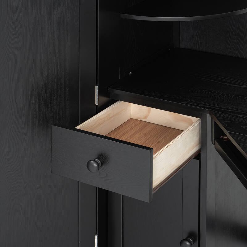 Twin Loft Bed with Integrated Wardrobe Desk Keyboard Tray Charging Station