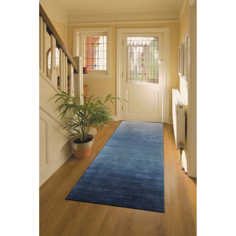 Liora Manne ARCA Ombre Wool Indoor Rug Denim