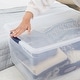 preview thumbnail 46 of 76, Rubbermaid Cleverstore 30 Quart Plastic Storage Tote Container with Lid (6 Pack)