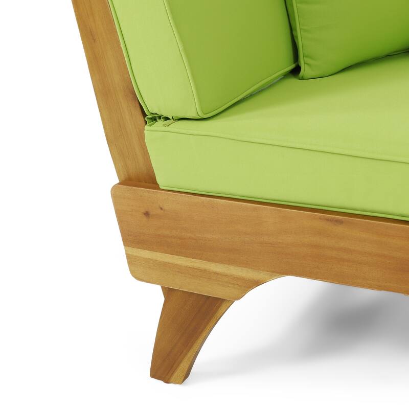 Serene Acacia Expandable Daybed by Christopher Knight Home