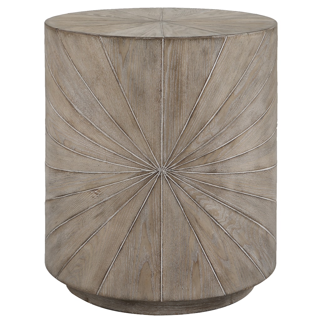 Uttermost Starshine Wooden Side Table - 21"W x 25"H x 21"D