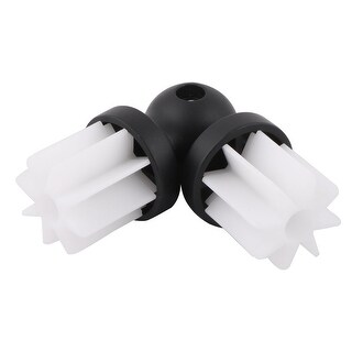 Shop Home Metal Window Panel Curtain Rod Pole Corner Joint