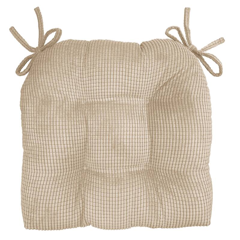 Jackson Chair Pad 16x15x3 Inch 2-Pack - Blue, Burgundy, Gray, or Tan