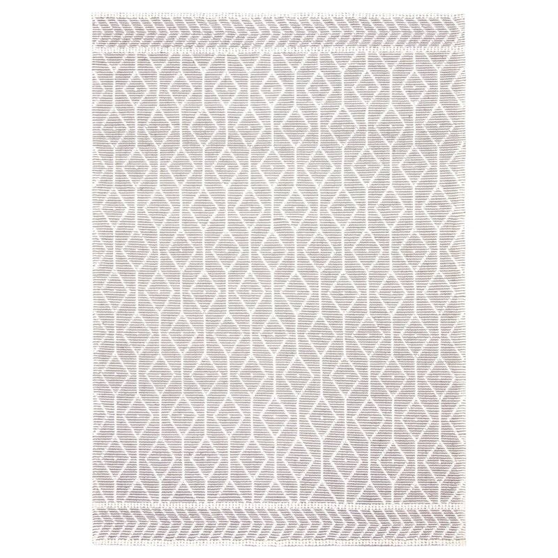 ECARPETGALLERY Braid weave Sienna Grey Wool Rug - 6'2 x 8'11 - Dark Grey - 6'2 x 8'11