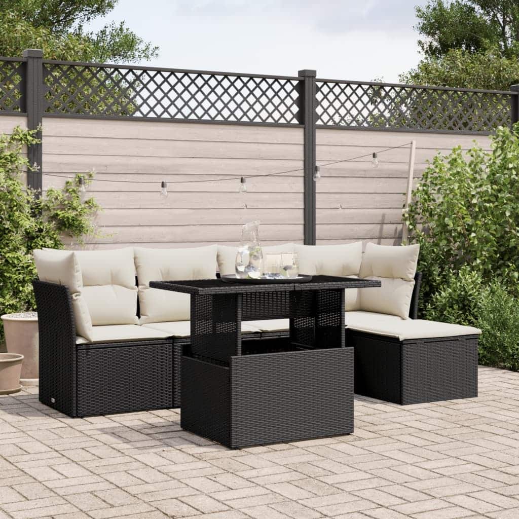 6-Piece Modular Garden Sofa Set