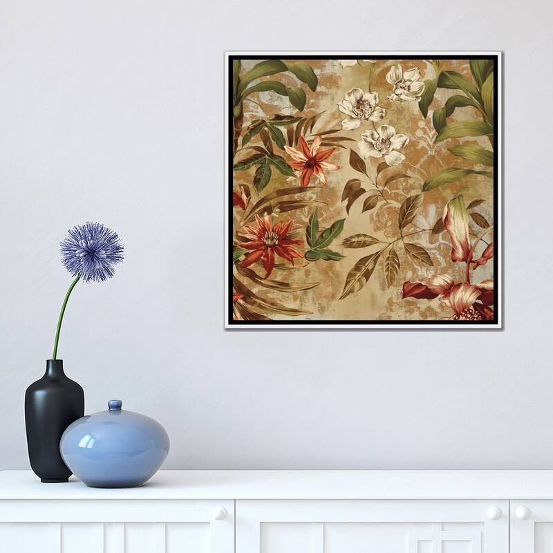 iCanvas "Lush I" by Chris Donovan Framed Canvas Print