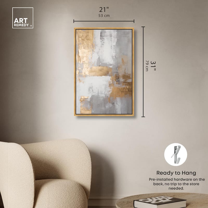Woven Reminiscence IV Canvas by Art Remedy