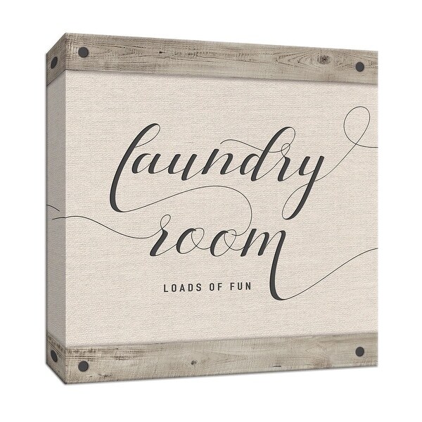 Ptm Images 9 147849 Ptm Canvas Collection 12 X 12 Laundry Room Giclee Sayings Quotes Art Print On Canvas