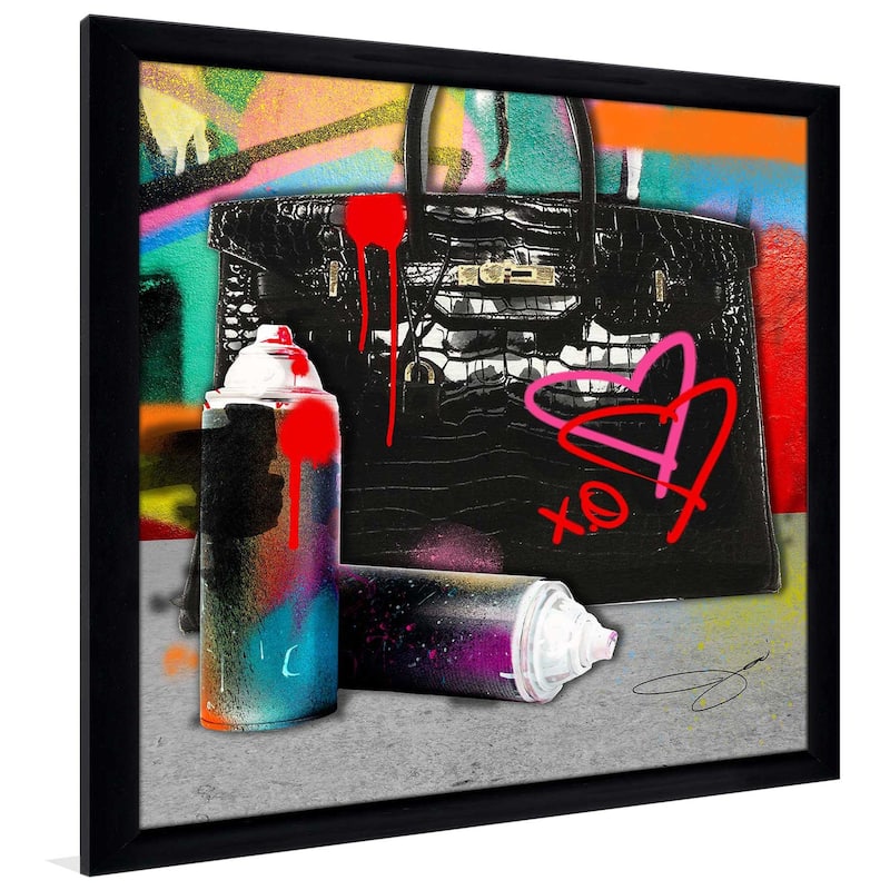 "Graffiti Fashion 1" by Jodi Print on Acrylic