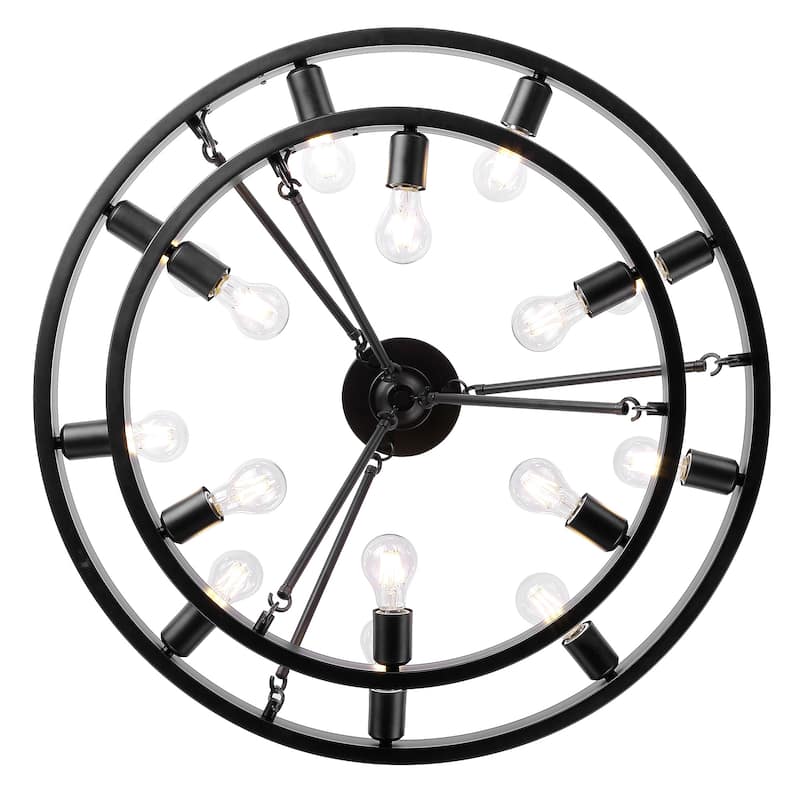 Castile 15 Light Semi-Flush - 15 Light
