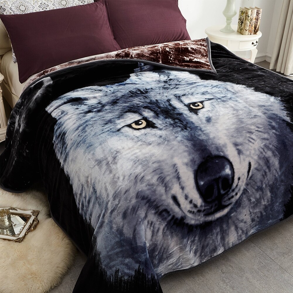 Korean faux mink blanket discount