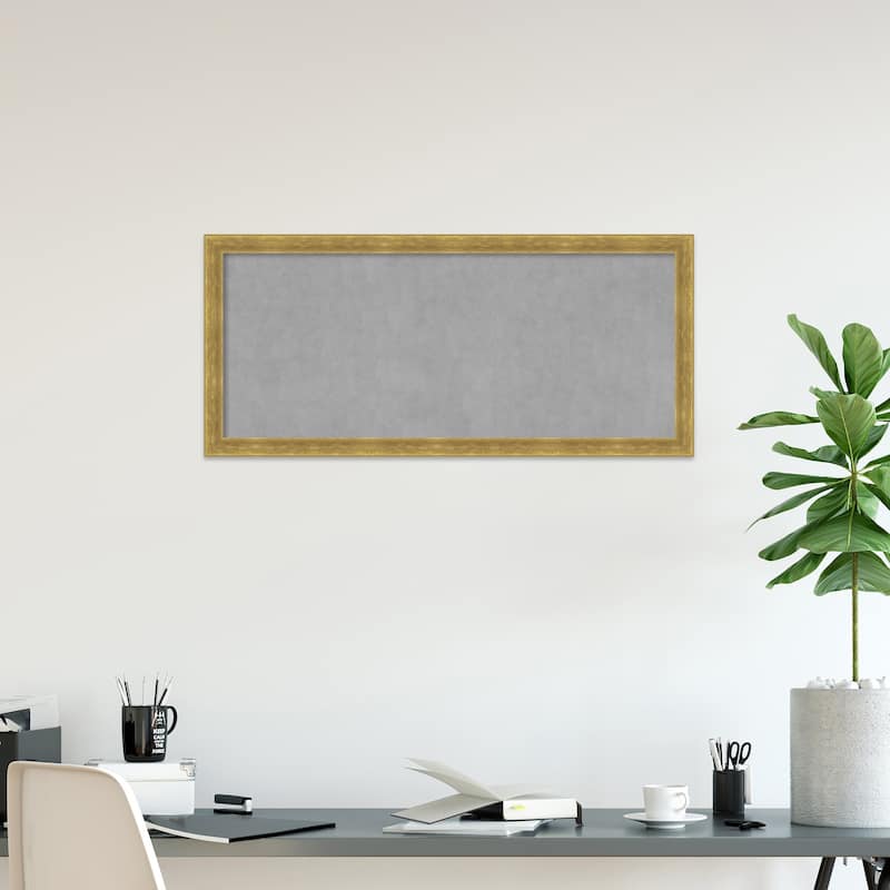 Amanti Art Angled Gold Framed Magnetic Board