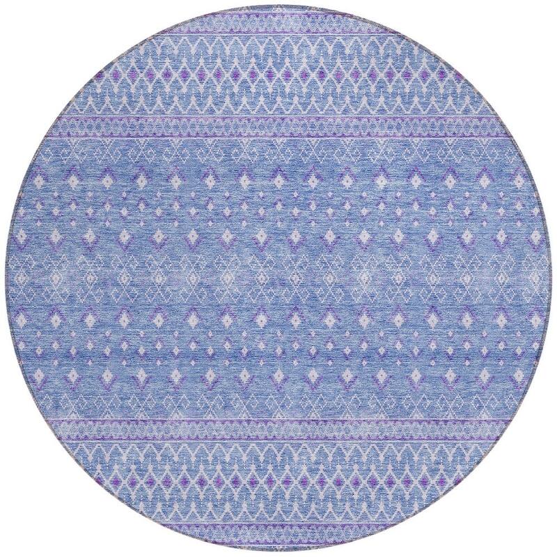 HomeRoots Tribal Transitional Rectangle Outdoor Rug