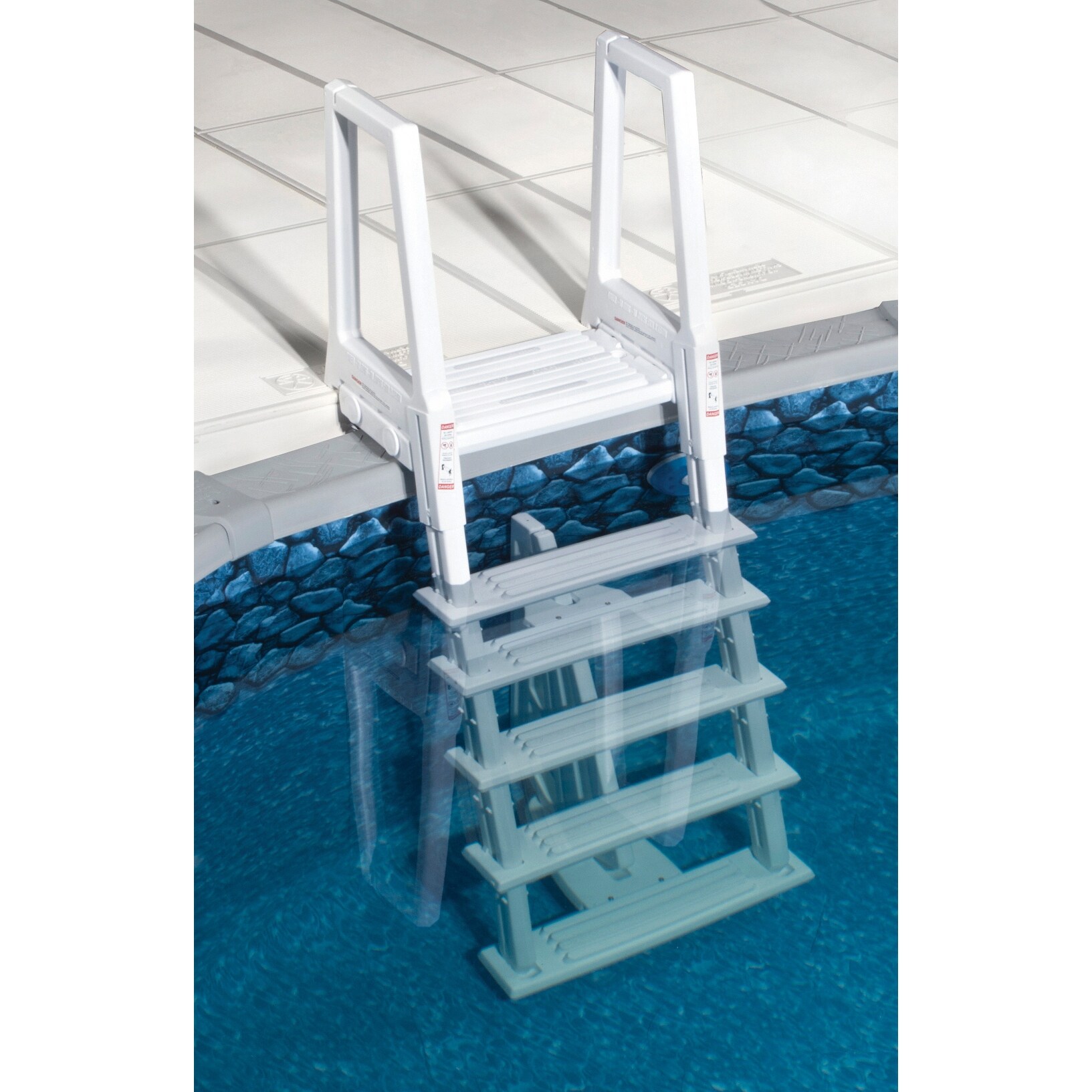 Blue Torrent Heavy Duty Capri Resin Non Skid Above Ground Swimming