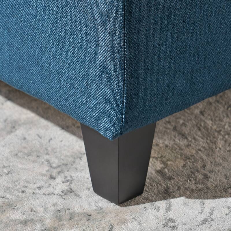 Roomfitters Modern Upholstered Storage Ottoman Bench, Lift-Top Entryway Seating